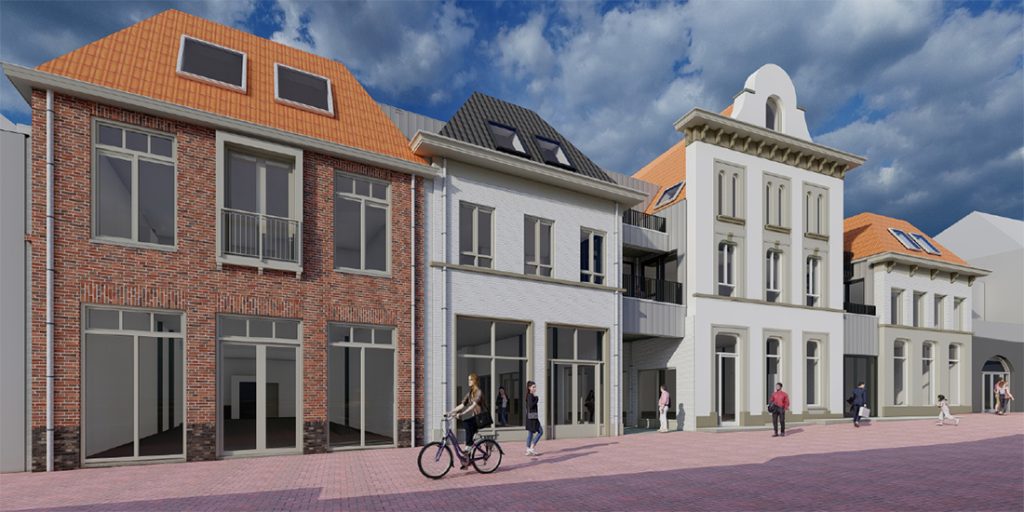 Herontwikkeling Clarenshof Gennep Impressie Zandstraat