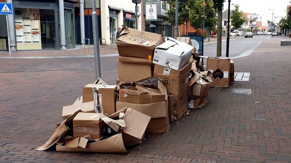 Pulp oud papier gemeente Gennep bedrijfsafvalinzameling Vragenlijst