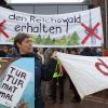 Busreis Windturbineplannen bedreigen Reichswald