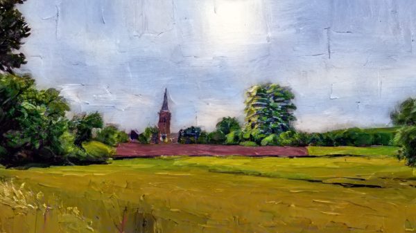 Compromis Houtkade Gennep schilderij