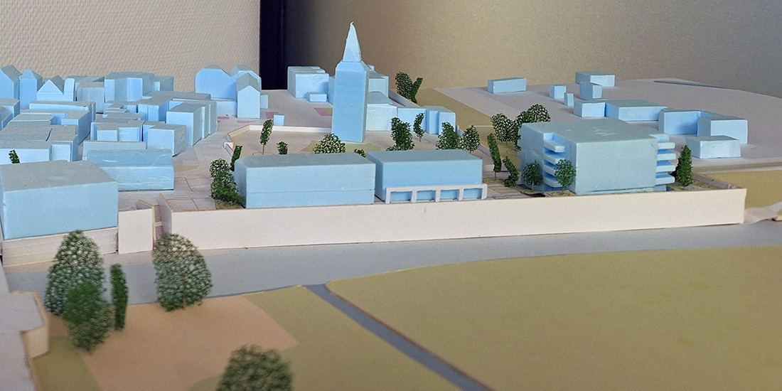 Kindertekening Maquette Houtkade Gennep