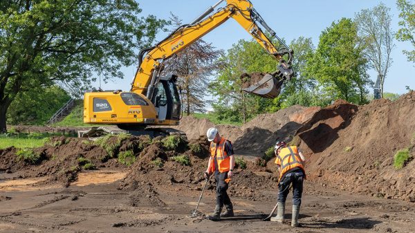 Oorlogsresten op de oude crossbaan