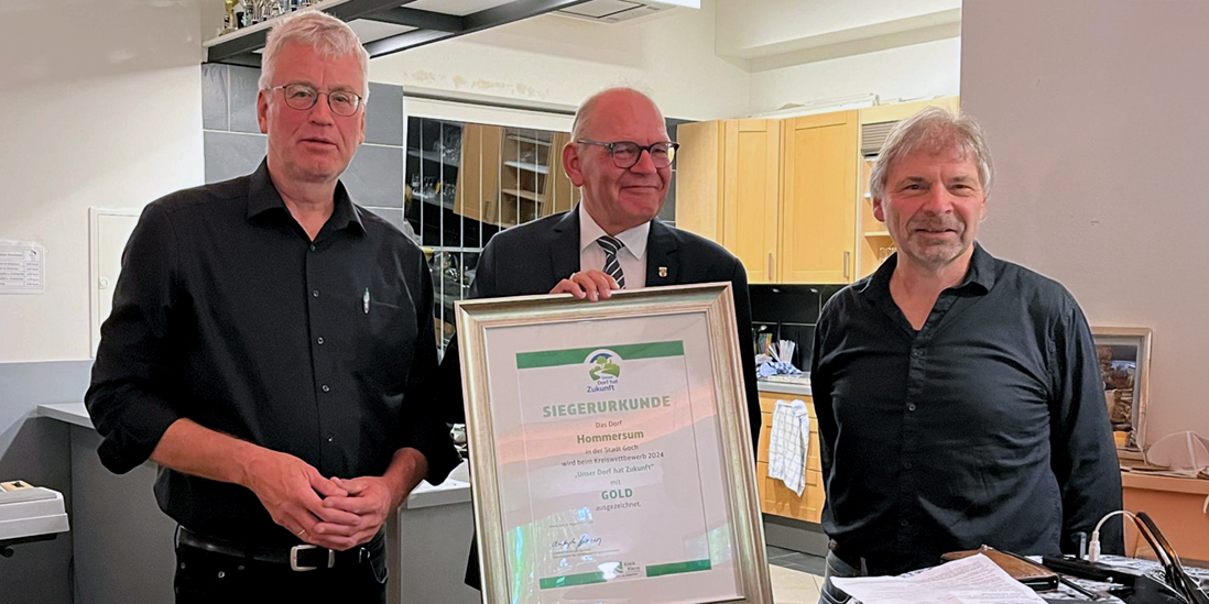 Hommersum wint goud in dorpscompetitie