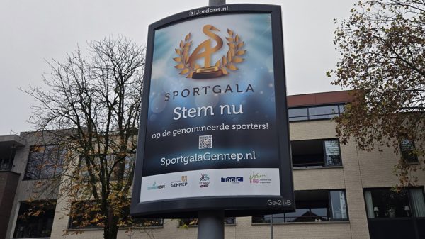 Sportgala Gennep 2024 Stem nu poster GennepNews VisitGennep.nl schiet tekort