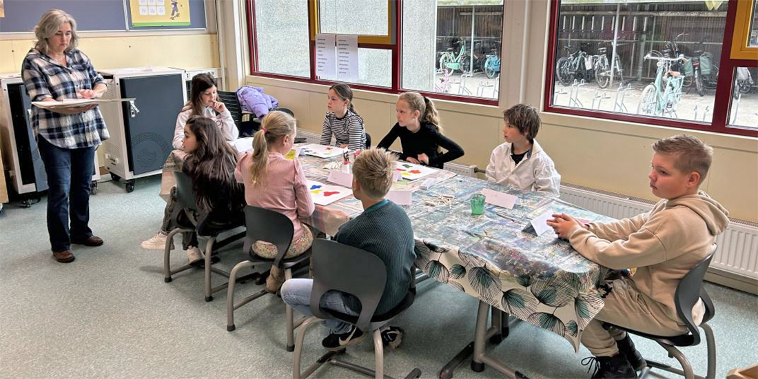 kunstlessen groep 6