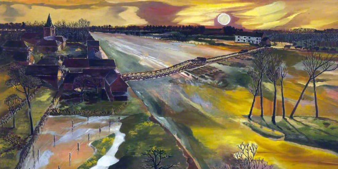 In de Kenniskeuken van de bibliotheek Gennep wordt de lezing oorlogskunstenaars gehouden door Hans Bak - A. Richards Bridge Gennep
