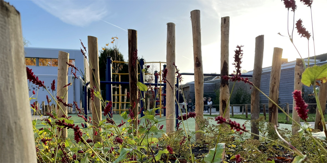 GroenBlauw schoolplein geopend in Heijen