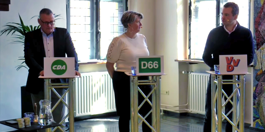 Coalitie in Gennep met CDA VVD D66