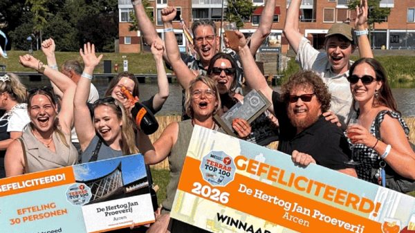 Hertog Jan Proeverij wint landelijke publieksprijs met 4.729 stemmen