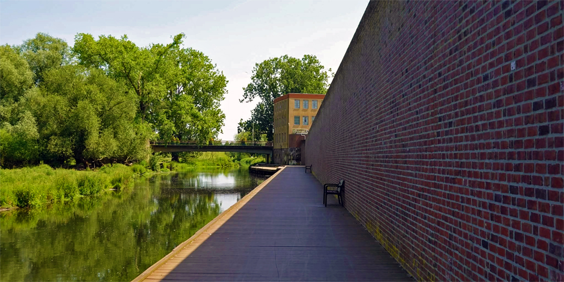 Vlonder wordt picknickterras
