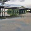 Watertekort zichtbaar langs de Maas in Gennep