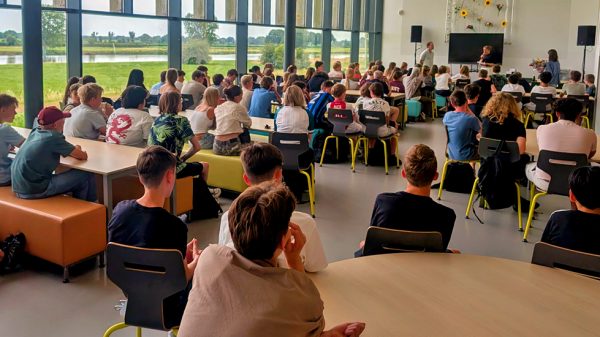 eTwinning School Label voor Merlet